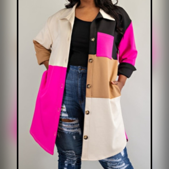 Colorful Shacket - Picture 3 of 4